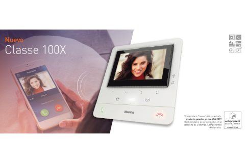 Videoportero Classe 100X, el nuevo estándar de Classe superior con Wi-Fi de Tegui