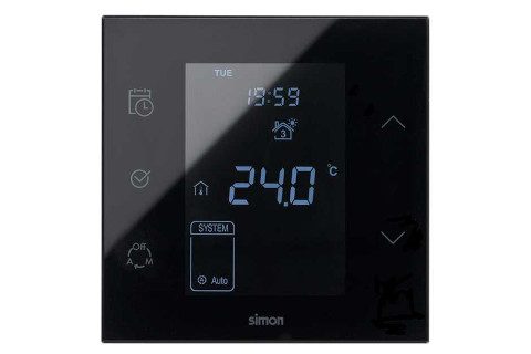 Descubre las ventajas de contar con una calefacción inteligente y el nuevo termostato de la serie Simon 100
