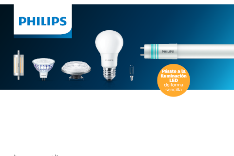 Soluciones Philips para la nueva normativa sobre el diseño y etiquetado de lámparas y luminarias