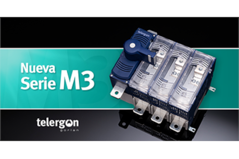 Nueva serie M3 de interruptores con fusibles de Telergon