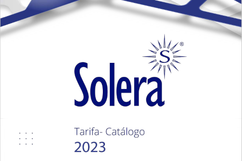 Solera publica su nueva tarifa - catálogo 2023